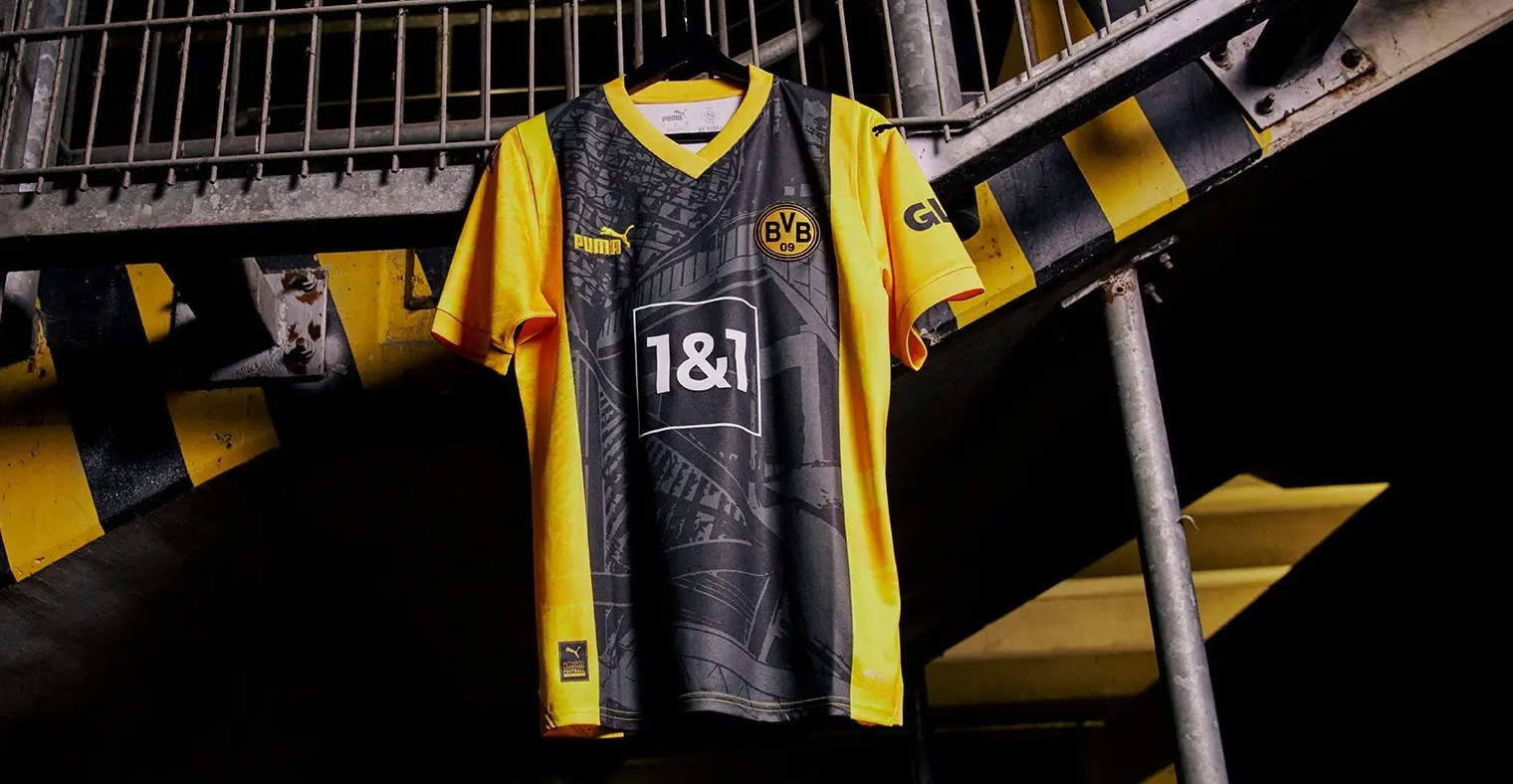 Borussia Dortmund Voetbalshirt Westfalen Stadion 2024
