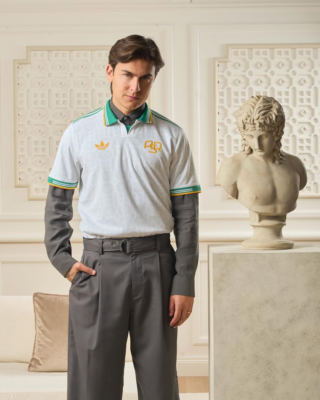 AS Roma 3e shirt 2025-2026 geïnspireerd door tuinen in Rome