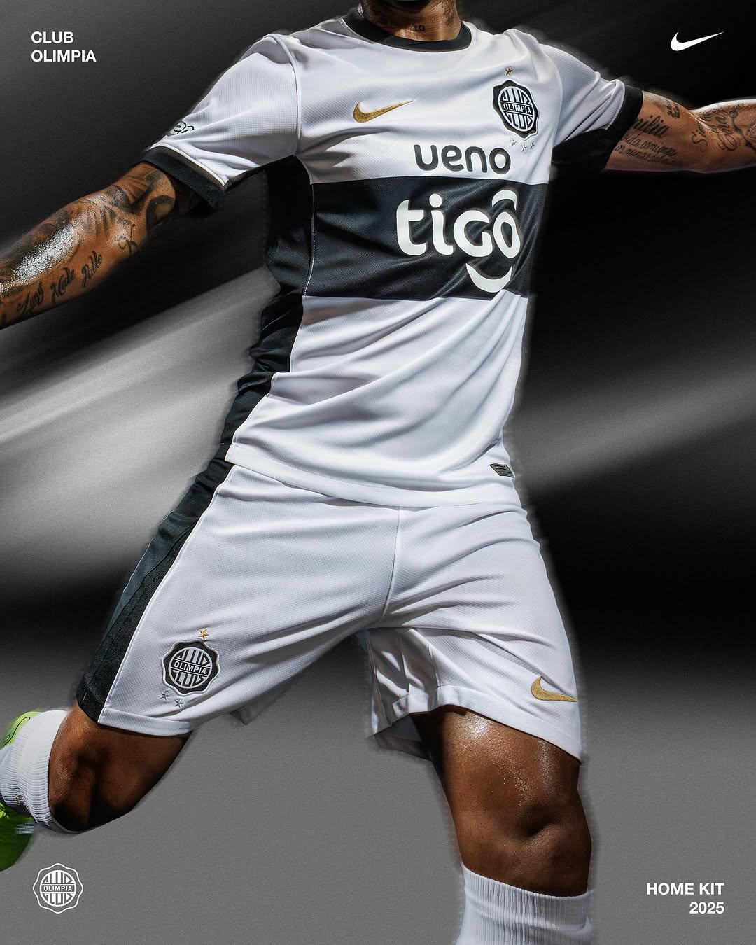 Dit zijn de Club Olimpia voetbalshirts 2025