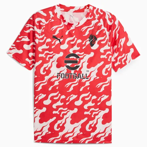 AC Milan warming-up shirt 2025-2026 - Rood/Wit