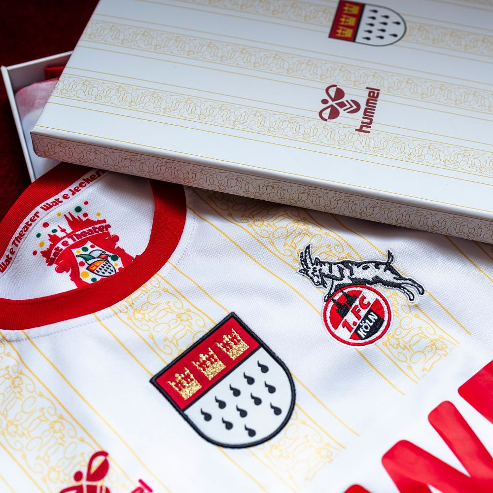 Dit is het FC Köln carnaval voetbalshirt 2023-2024