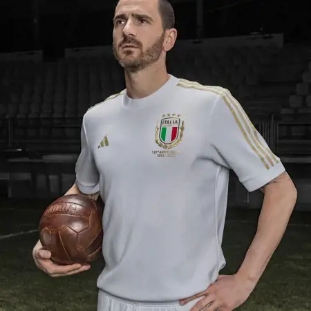 Italië voetbalshirt 125 jarig bestaan voetbalbond