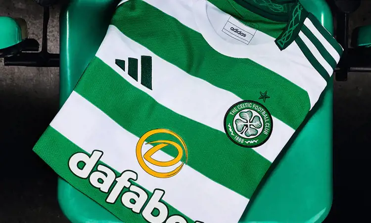 Celtic thuisshirt 2024-2025 bevat Keltisch detail