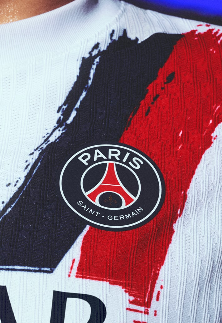 Paris Saint Germain uitshirt 2024-2025 bevat graphic Eiffeltoren!