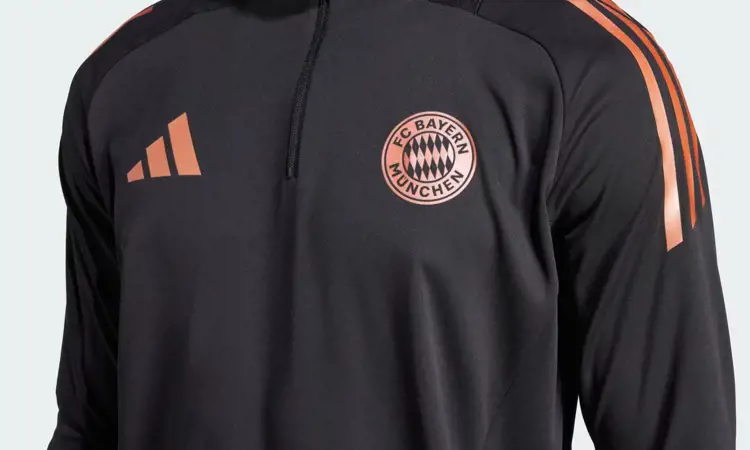 Bayern München trainingspak 2025 in stijl kleuren uitshirt