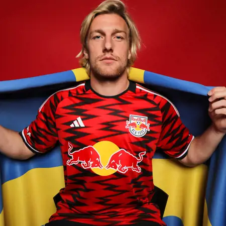 New York Red Bulls thuisshirt 2024-2025 eerbetoon aan New York