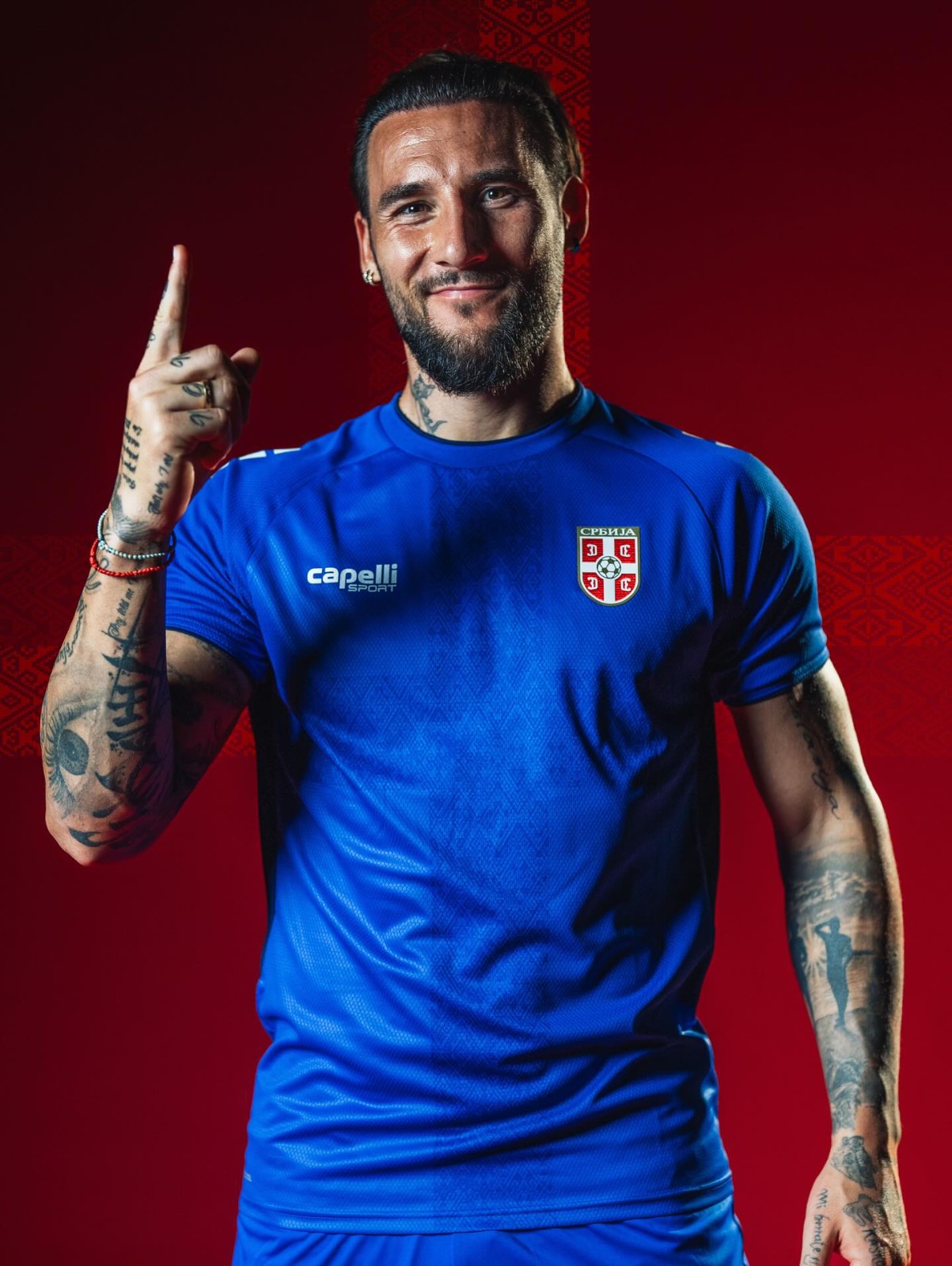 Dit zijn de Servië voetbalshirts 2025-2026 van Capelli Sport