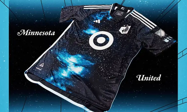 Minnesota United thuisshirt 2024-2025 bevat Noorderlicht effect