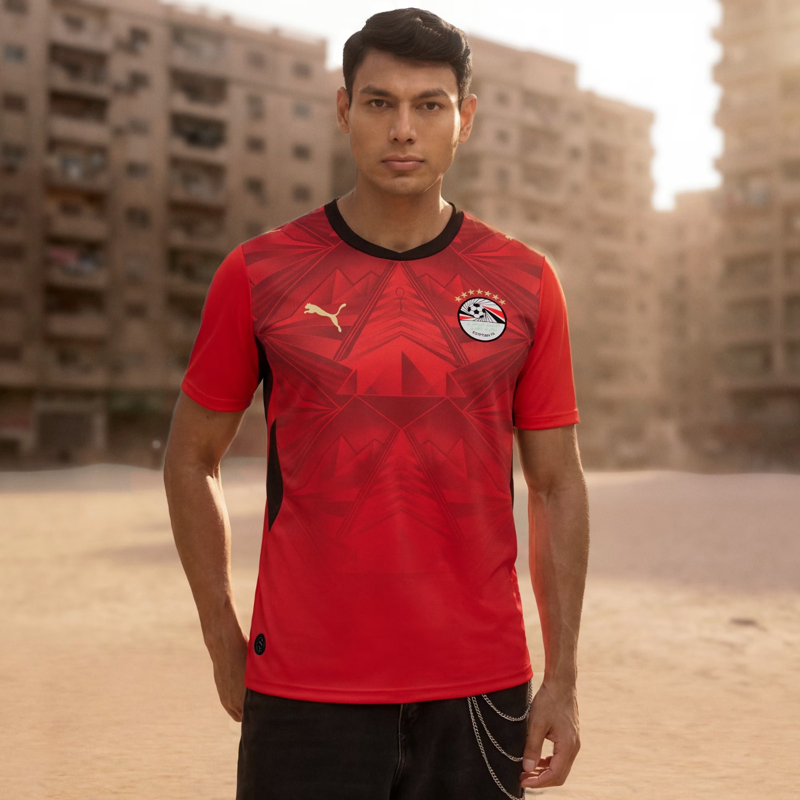 Egypte WK 2026 voetbalshirts geïnspireerd door piramides