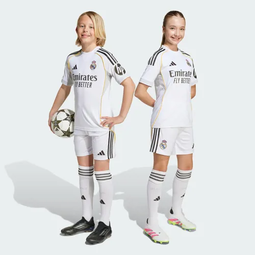 Real Madrid thuisstenue kinderen 2025-2026