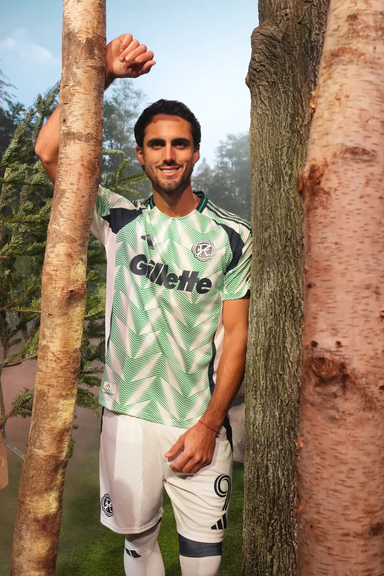 New England Revolution uitshirt 2025-2026 geïnspireerd door vlag