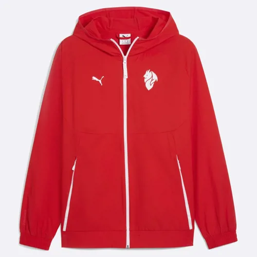 AC Milan Pumatech woven trainingsjack 2025-2026 - Rood/Wit