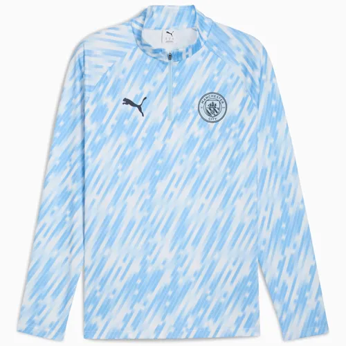 Manchester City warming-up training sweater 2025-2026 - Lichtblauw