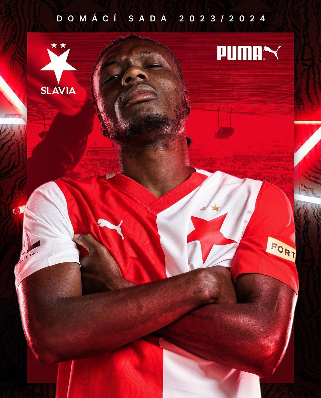 Slavia Praag voetbalshirts 2023-2024