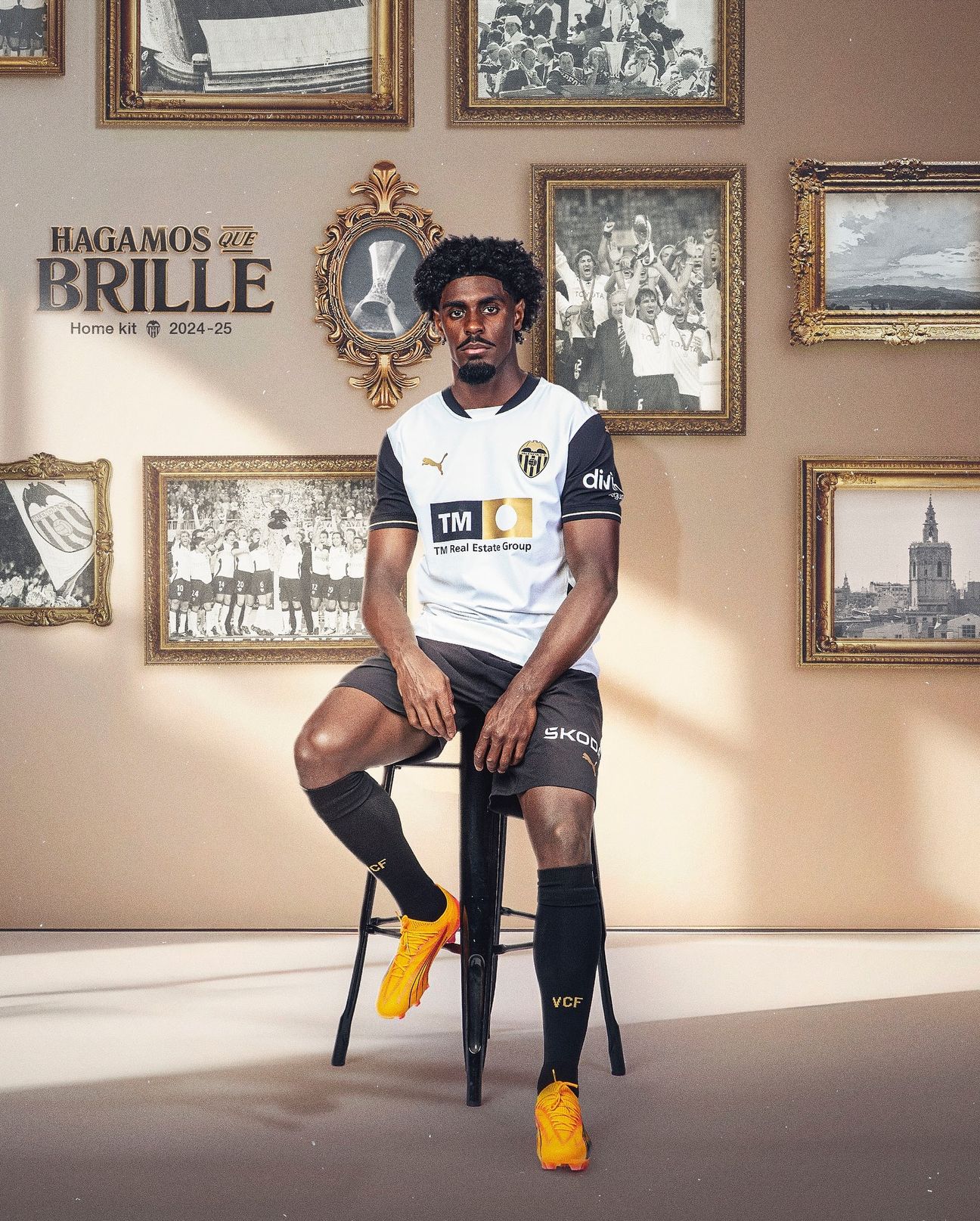 Valencia voetbalshirts 2024-2025 geïnspireerd door shirts 2003-2004