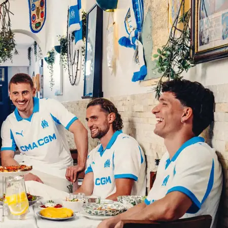 Olympique Marseille voetbalshirts 2025-2026 geïnspireerd door heritage en tifosi