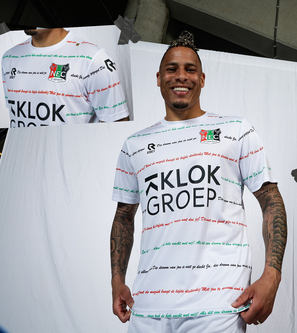 Dit is het N.E.C. Nijmegen bekerfinale voetbalshirt 2024