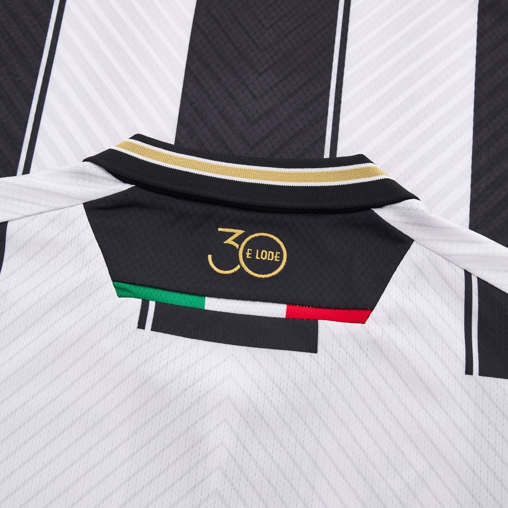 Udinese Calcio voetbalshirts 2024-2025 vieren 30 jaar verblijf in Serie A