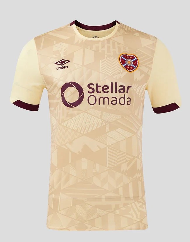 Dit zijn de Heart of Midlothian voetbalshirts 2024-2025