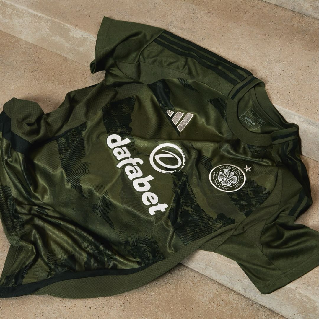 Celtic 3e shirt 2024-2025 geïnspireerd door vlaggen en sjaals supporters