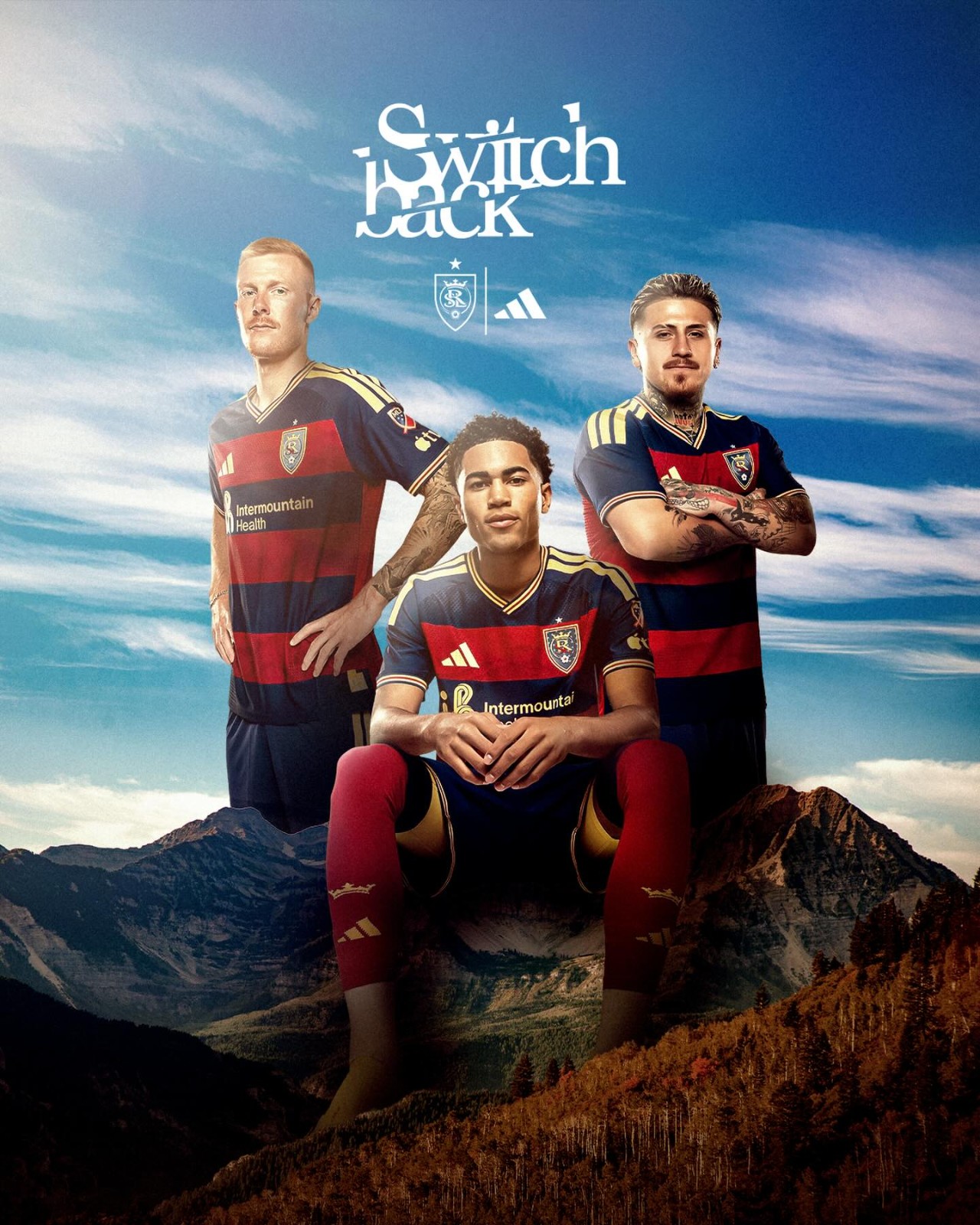 Real Salt Lake thuisshirt 2026-2027 geïnspireerd door bochtige paden
