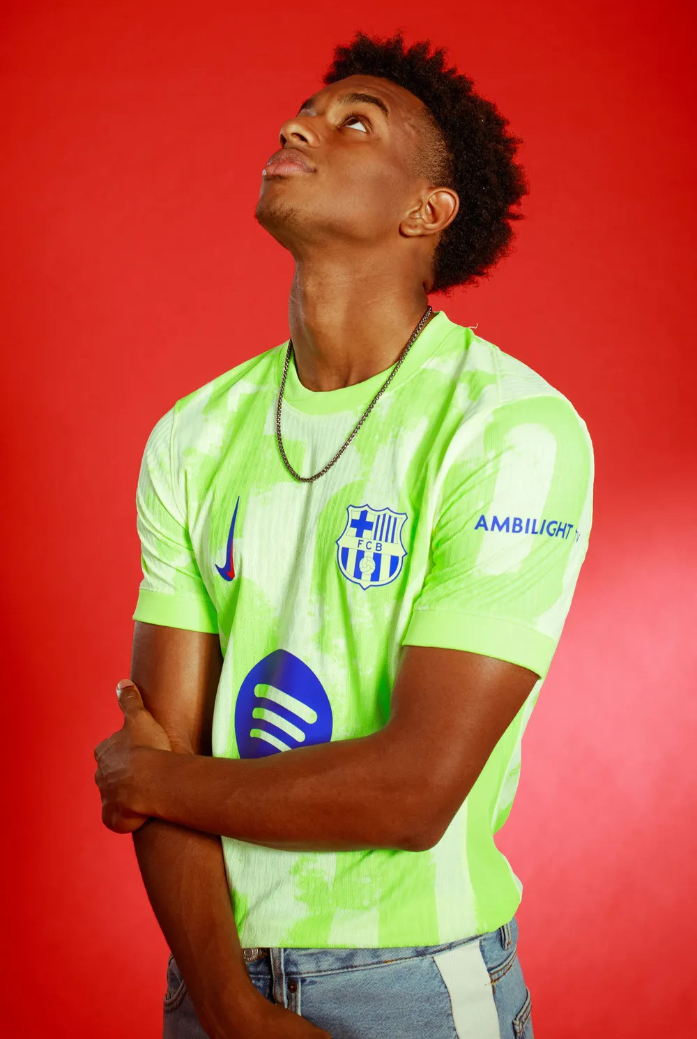 FC Barcelona 3e shirt 2024-2025 fel groen met vrouwen als inspiratiebron