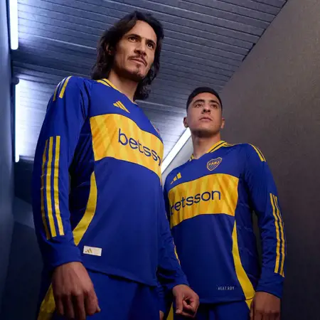 Boca Juniors thuisshirt 2024-2025 geïnspireerd door spoorweg rondom stadion