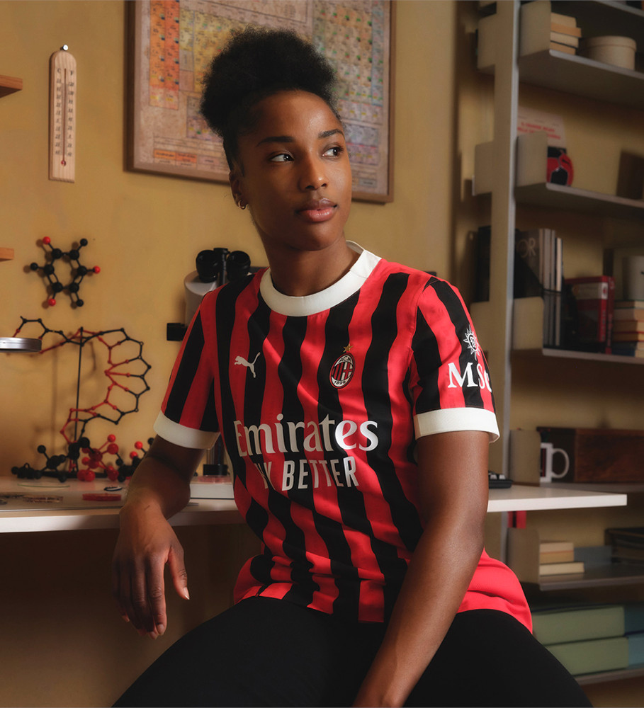 AC Milan thuisshirt 2024-2025 ode aan 125 jarig jubileum