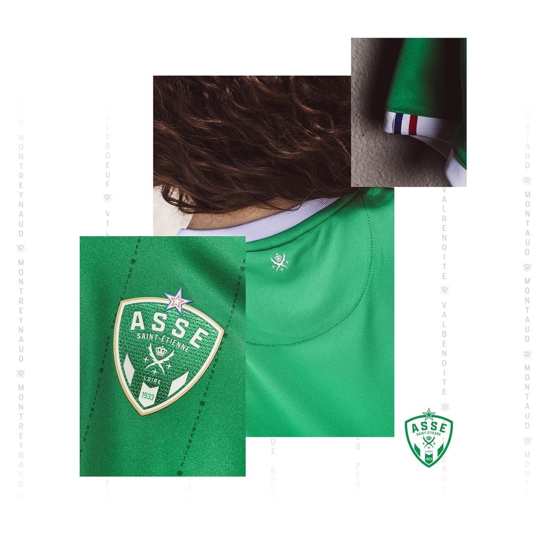 Dit zijn de AS Saint Etienne voetbalshirts 2024-2025