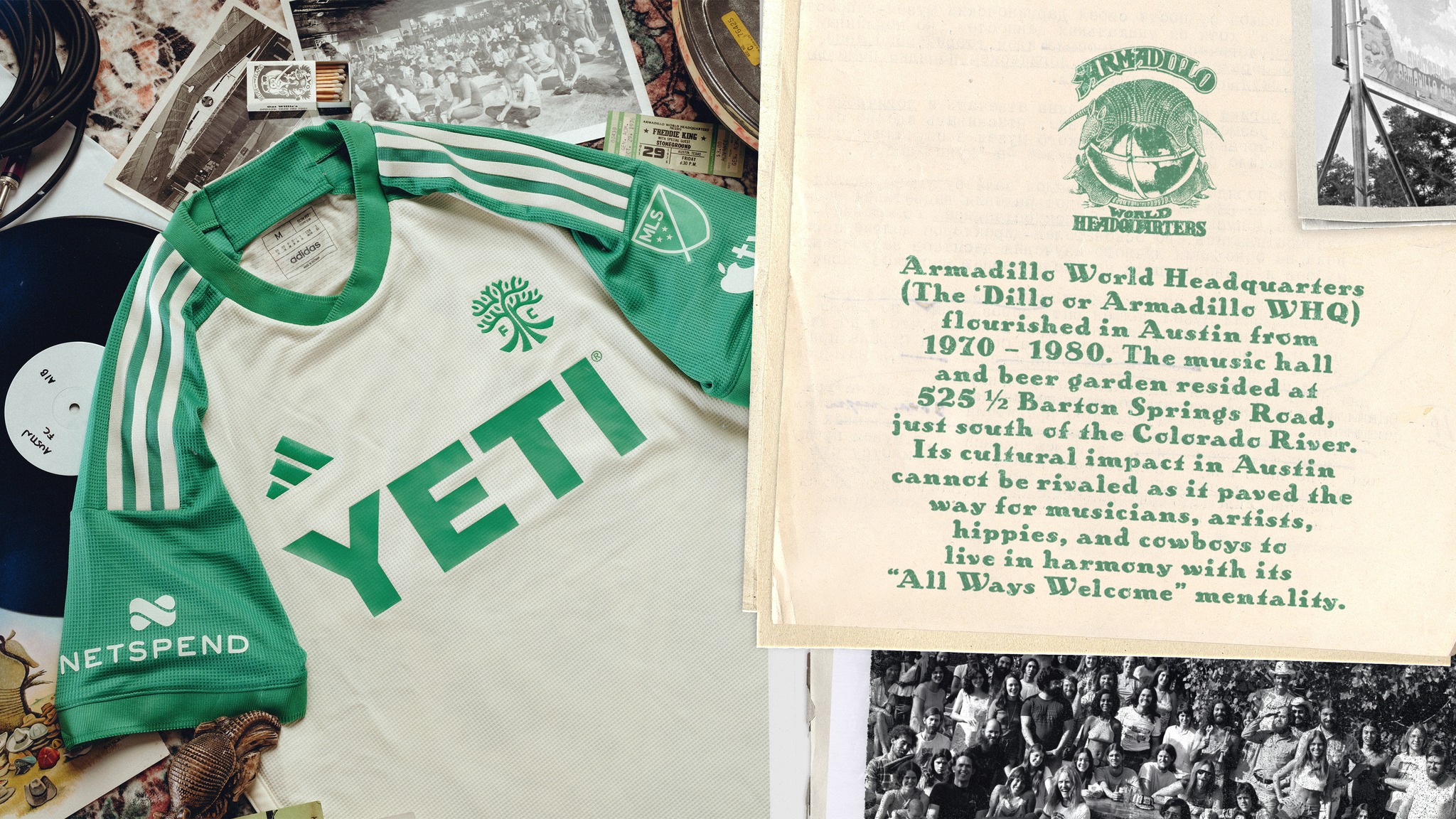 Austin FC uitshirt 2024-2025 ode aan The Dillo