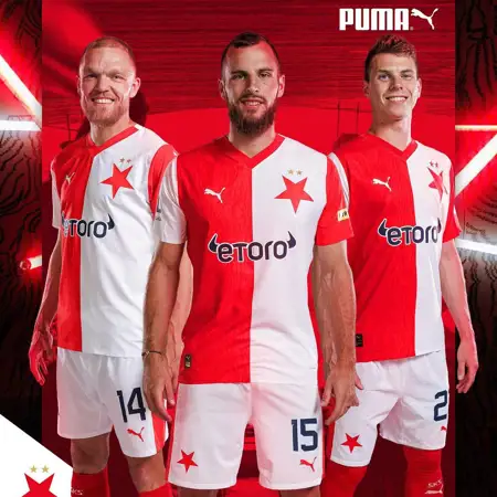 Slavia Praag voetbalshirts 2023-2024