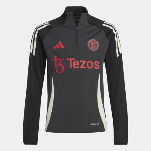 Manchester United Europa training sweater kinderen 2024-2025 - Grijs/Wit/Rood
