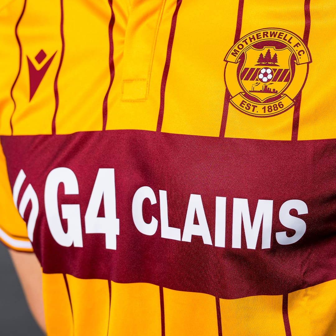 Motherwell voetbalshirts 2025-2026 geïnspireerd door shirt 100 jaar geleden