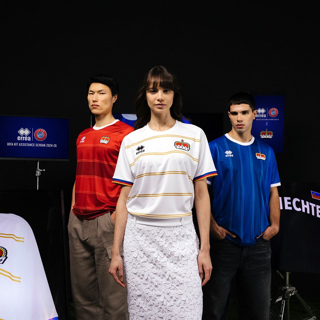 Liechtenstein voetbalshirts 2024-2026 in teken zeven talen! 