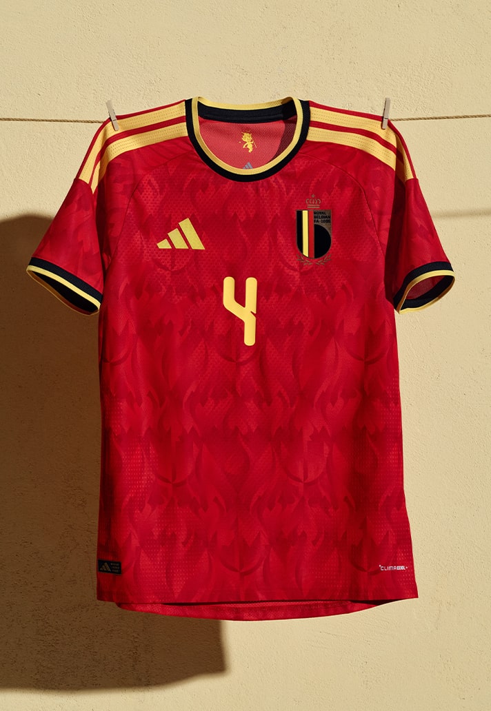 België WK 2026 thuisshirt bevat duivelse vlammen!