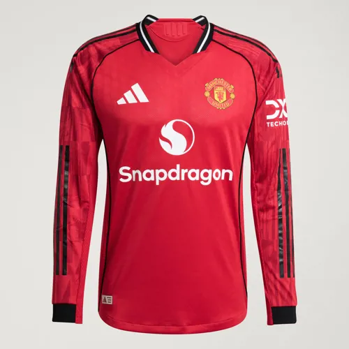 Manchester United authentic Heat.RDY thuisshirt lange mouwen 2025-2026
