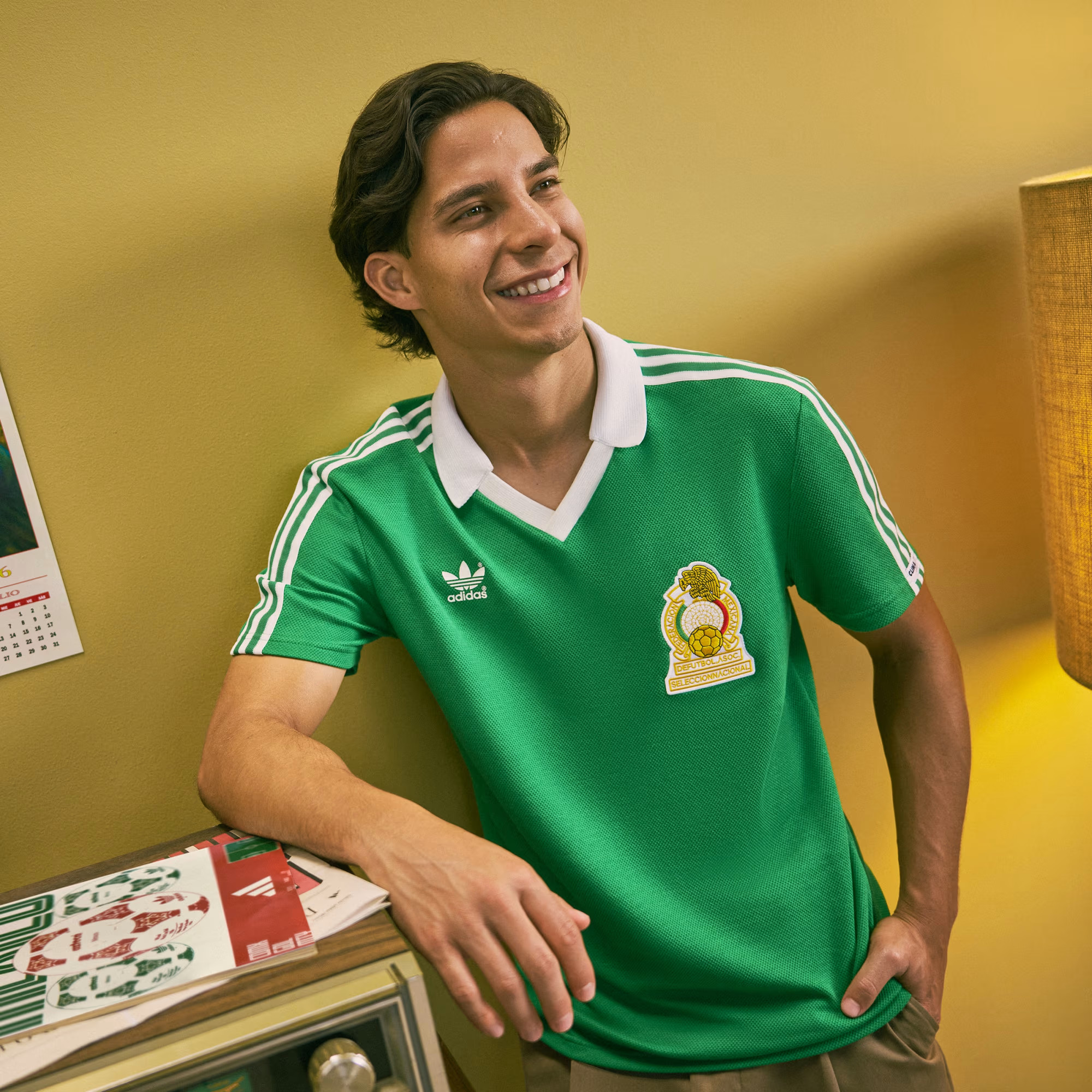 adidas lanceert remake voetbalshirts Argentinië, Mexico, Colombia en Chili