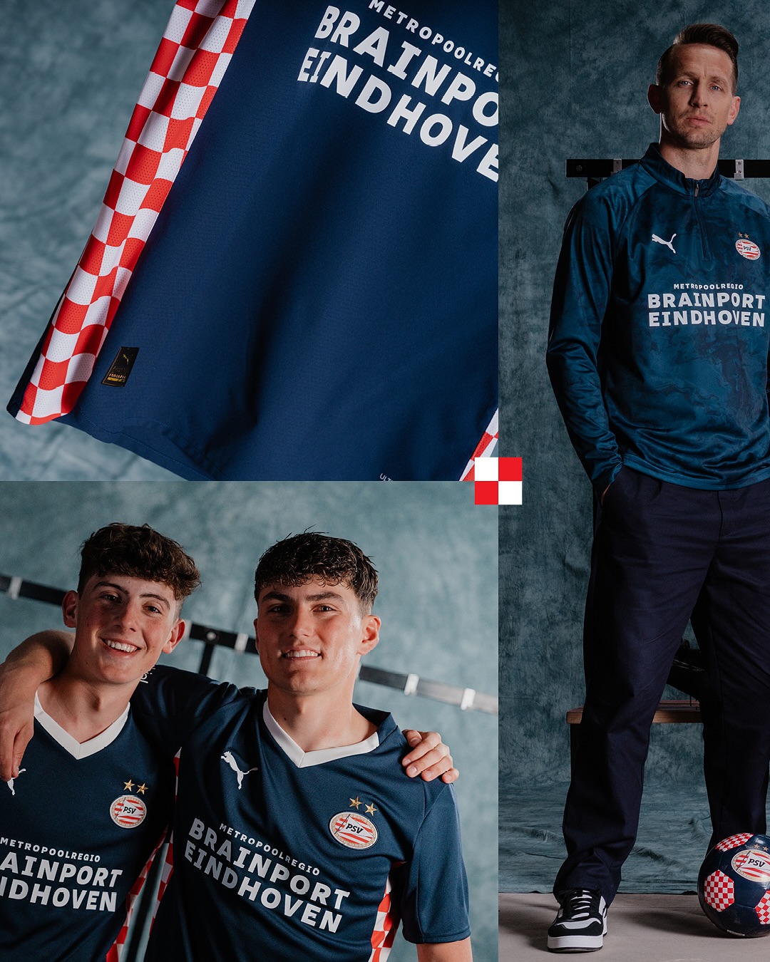 PSV uitshirt 2025-2026 geïnspireerd door Brabantse vlag