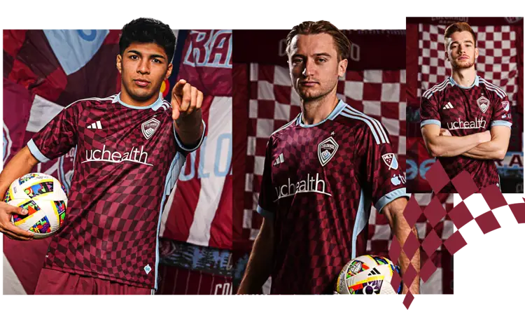 Colorado Rapids thuisshirt 2024-2025 geïnspireerd door vlaggen supporters