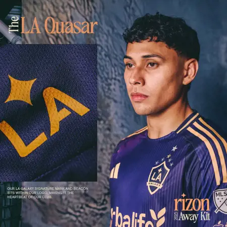 LA Galaxy uitshirt 2025-2026 vangt de schoonheid van zonsopgang in LA