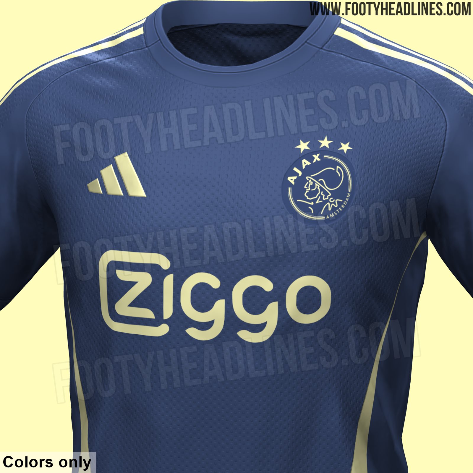 Dit Is De Kleur Van Het Ajax Uitshirt 2024 2025 Com Ajax Uitshirt 2024 2025 Gelekt
