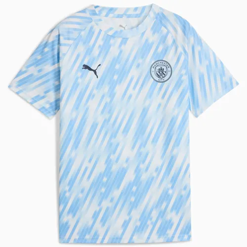 Manchester City warming-up shirt kinderen 2025-2026 - Lichtblauw