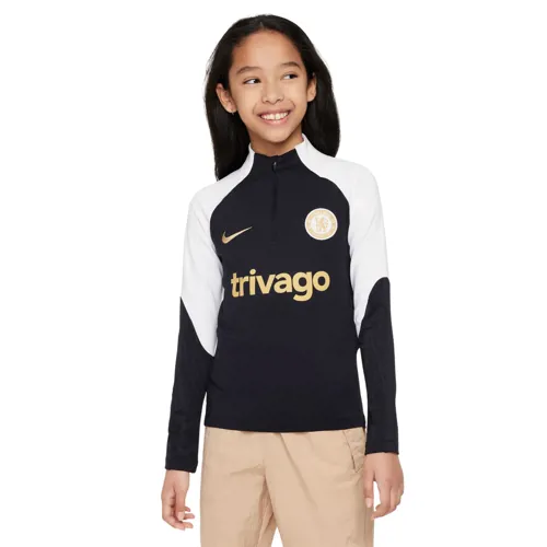 Chelsea training sweater 2023-2024 - Zwart/Wit - Kinderen