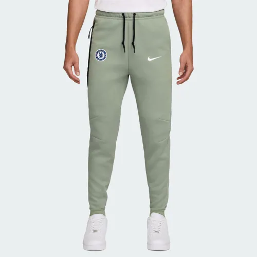 Chelsea tech fleece joggingbroek 2025-2026 - Grijsgroen/Zwart
