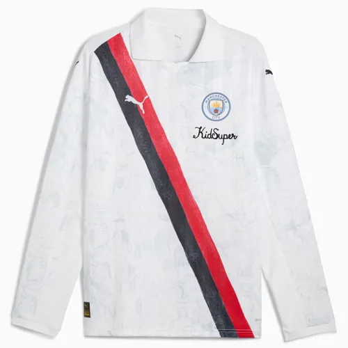 Manchester City KidSuper retro voetbalshirt WK 2025