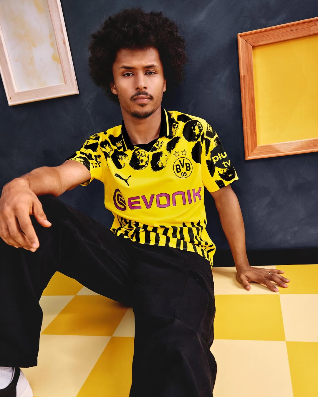 Borussia Dortmund WK 2025 voetbalshirt ontworpen door KidSuper! 