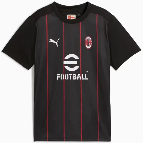 AC Milan warming-up shirt kinderen 2025 - Zwart/Rood