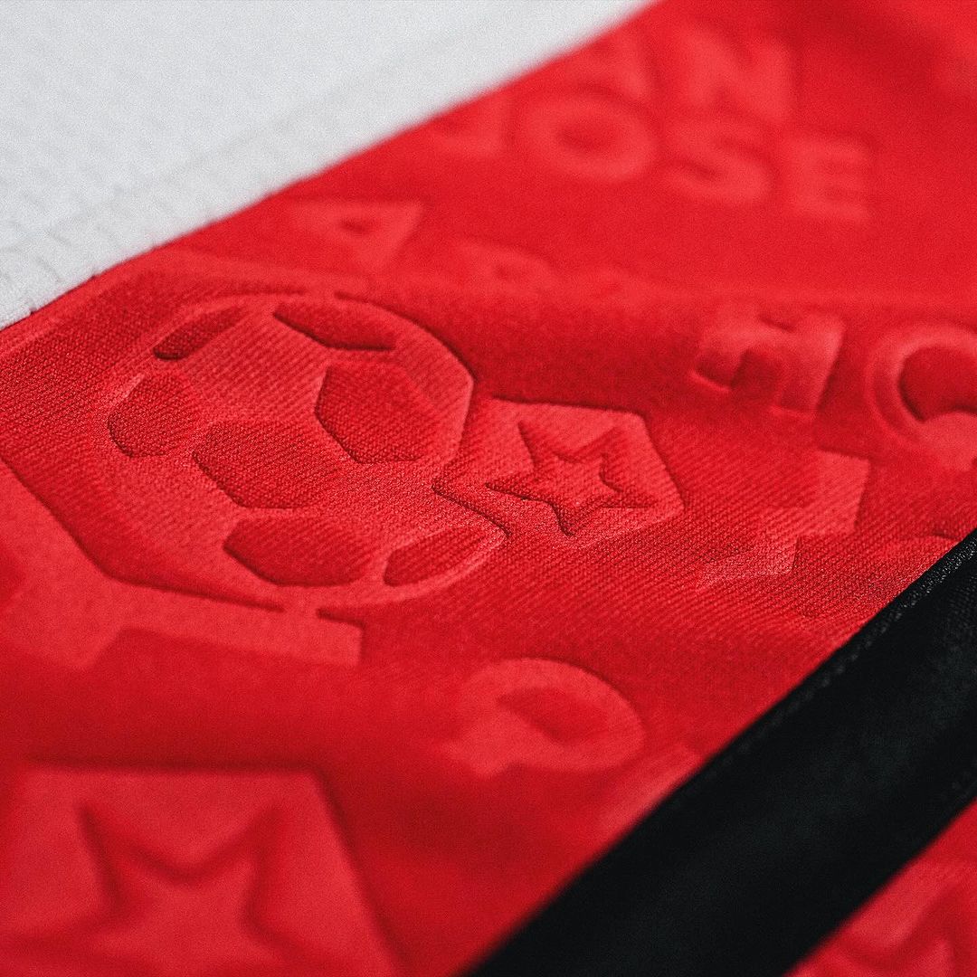 San Jose Earthquakes uitshirt 2024-2025 geïnspireerd door NASL shirts