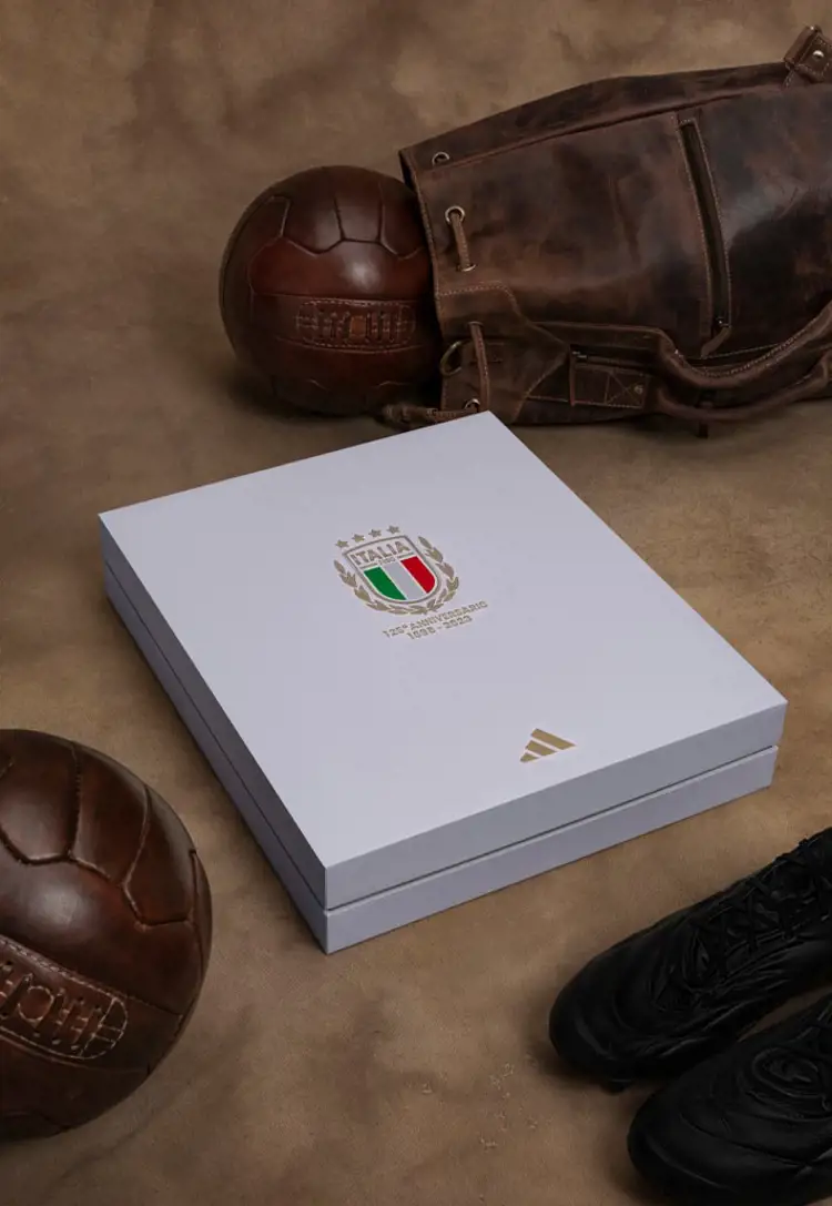 Italië voetbalshirt 125 jarig bestaan voetbalbond