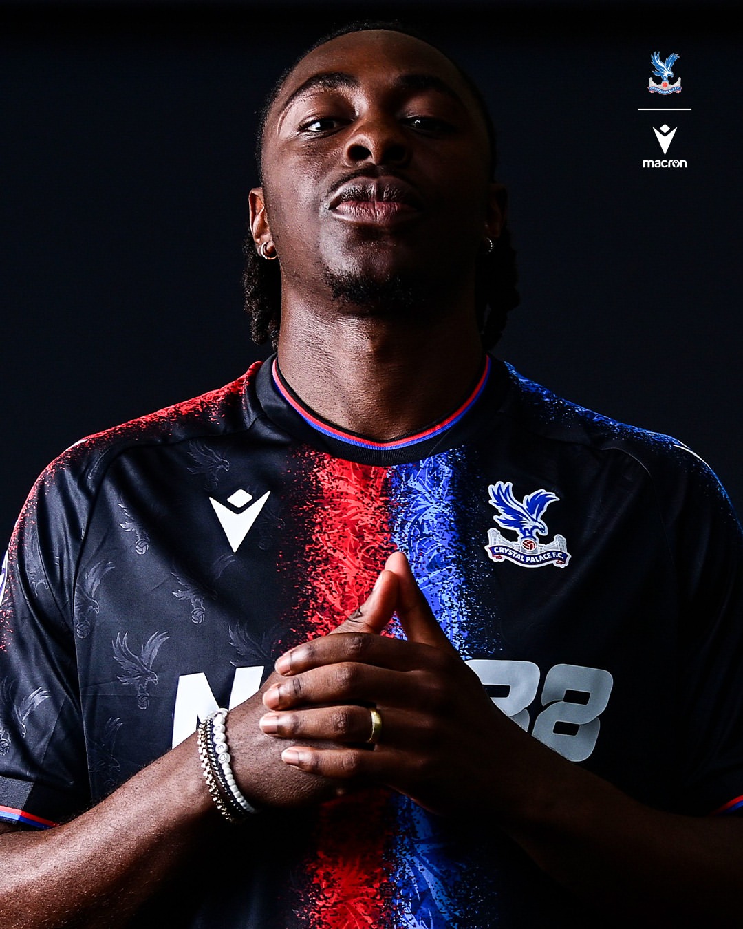 Crystal Palace voetbalshirts 2024-2025 bevatten opvallende adelaar print